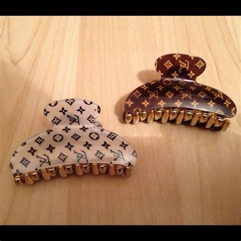 replica louis vuitton hair clips|louis vuitton claw clip.